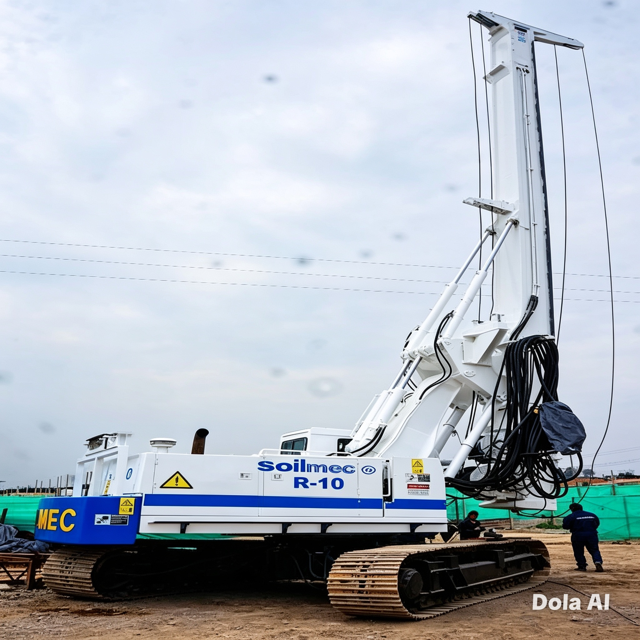 Piloteadora Soilmec R-10 maquinaria